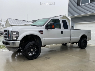 1 2008 E 250 Super Duty Ford Custom Leveling Kit Arkon Off Road Lincoln Black