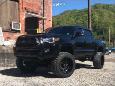 1 2016 Tacoma Toyota Zone Suspension Lift 6in Arkon Off Road Alexander Black