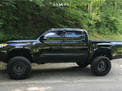 1 2016 Tacoma Toyota Zone Suspension Lift 6in Arkon Off Road Alexander Black