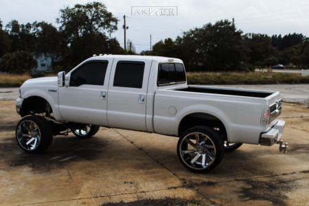 1 1999 F 250 Super Duty Ford Pmf Suspension Lift 10in Arkon Off Road Lincoln Chrome