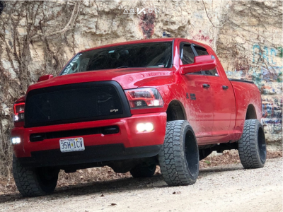 1 2011 Ram 2500 Dodge Rough Country Suspension Lift 25in Arkon Off Road Lincoln Black