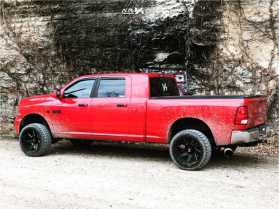 1 2011 Ram 2500 Dodge Rough Country Suspension Lift 25in Arkon Off Road Lincoln Black