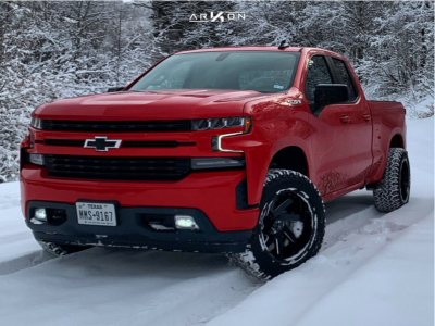 1 2019 Silverado 1500 Chevrolet Rough Country Leveling Kit Arkon Off Road Lincoln Black