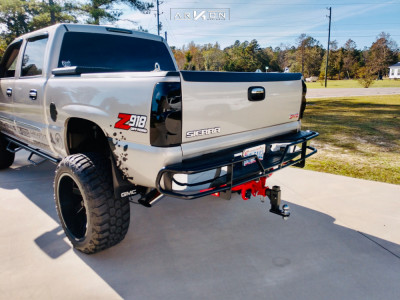 1 2004 Sierra 1500 Hd Gmc Rough Country Air Suspension Arkon Off Road Lincoln Black