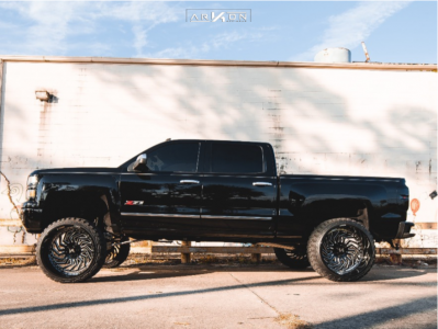 1 2015 Silverado 1500 Chevrolet Mcgaughys Suspension Lift 9in Arkon Off Road Crown Series Victory Machined Accents