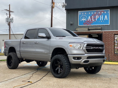 1 2019 1500 Ram Rough Country Suspension Lift 6in Arkon Off Road Lincoln Black