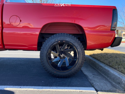 1 2004 Silverado 1500 Chevrolet Rough Country Suspension Lift 45in Arkon Off Road Lincoln Black
