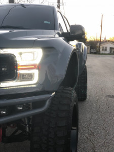 1 2019 F 150 Ford Readylift Suspension Lift 9in Arkon Off Road Crown Series Victory Machined Black