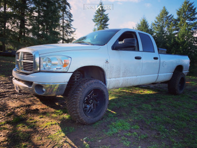 1 2008 Ram 3500 Dodge Leveling Kit Leveling Kit Arkon Off Road Cleopatra Black