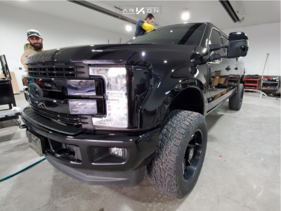 1 2017 F 350 Super Duty Ford Leveling Kit Leveling Kit Arkon Off Road Lincoln Black