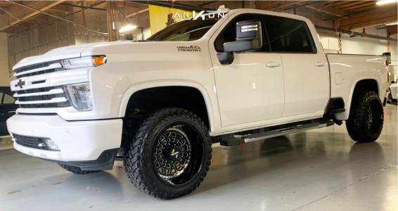 1 2020 Silverado 2500 Hd Chevrolet Traxda Leveling Kit Arkon Off Road Crown Series Triumph Black
