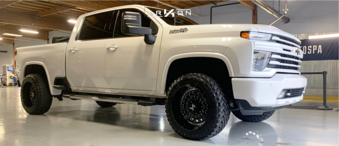 1 2020 Silverado 2500 Hd Chevrolet Traxda Leveling Kit Arkon Off Road Crown Series Triumph Black