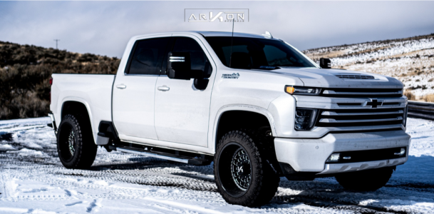 1 2020 Silverado 2500 Hd Chevrolet Traxda Leveling Kit Arkon Off Road Crown Series Triumph Black