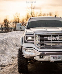 1 2016 Sierra 1500 Gmc Rancho Suspension Lift 65in Arkon Off Road Lincoln Polished