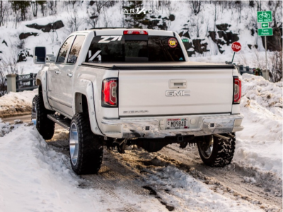 1 2016 Sierra 1500 Gmc Rancho Suspension Lift 65in Arkon Off Road Lincoln Polished