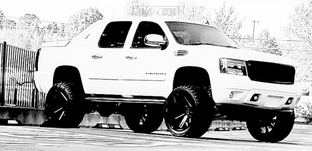 1 2008 Avalanche Chevrolet Fabtech Suspension Lift 6in Arkon Off Road Lincoln Black
