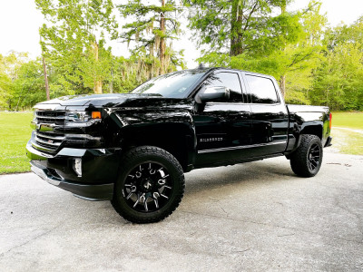 1 2018 Silverado 1500 Chevrolet Motofab Leveling Kit Arkon Off Road Roosevelt Machined Black