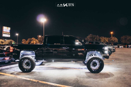 1 2014 Silverado 1500 Chevrolet Pro Comp Suspension Lift 6in Arkon Off Road Crown Series Victory Black