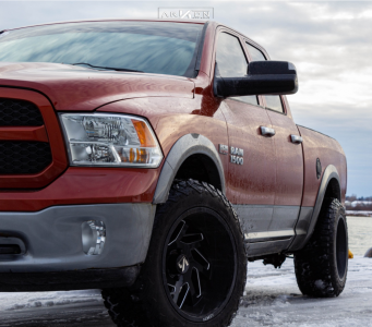 1 2013 1500 Ram Rough Country Leveling Kit Arkon Off Road Cleopatra Black