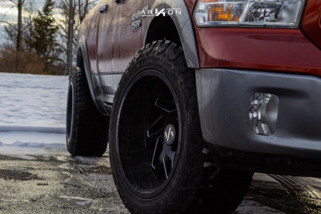 1 2013 1500 Ram Rough Country Leveling Kit Arkon Off Road Cleopatra Black