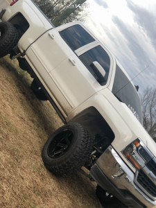 1 2016 Silverado 1500 Chevrolet Mcgaughys Suspension Lift 9in Arkon Off Road Lincoln Machined Black