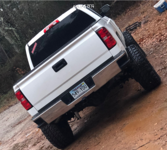1 2016 Silverado 1500 Chevrolet Mcgaughys Suspension Lift 9in Arkon Off Road Lincoln Machined Black