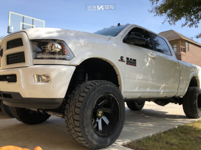 2017 Ram 2500 - 20x12 -51mm - ARKON OFF-ROAD Lincoln - Suspension Lift 4.5" - 35" x 13.5"