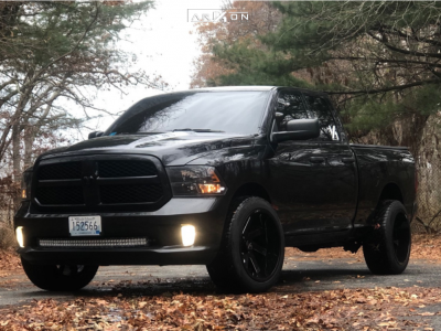 1 2017 1500 Ram Stock Air Suspension Arkon Off Road Lincoln Black