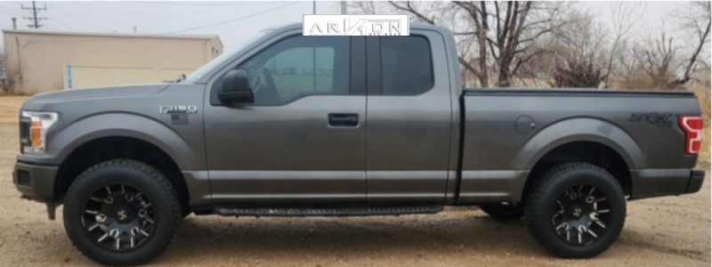 1 2018 F 150 Ford Amazon Leveling Kit Arkon Off Road Roosevelt Black