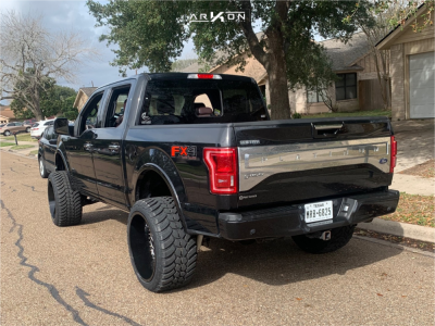 1 2015 F 150 Ford Mcgaughys Suspension Lift 65in Arkon Off Road Crown Series Victory Black