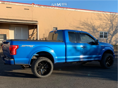 1 2015 F 150 Ford Leveling Kit Leveling Kit Arkon Off Road Lincoln Black