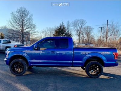 1 2015 F 150 Ford Leveling Kit Leveling Kit Arkon Off Road Lincoln Black