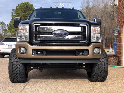 1 2014 F 250 Super Duty Ford Fabtech Suspension Lift 6in Arkon Off Road Alexander Black