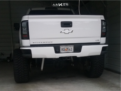 1 2014 Silverado 1500 Chevrolet Custom Suspension Lift 12in Arkon Off Road Lincoln Chrome