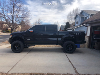1 2013 F 150 Ford Mcgaughys Suspension Lift 65in Arkon Off Road Cleopatra Black