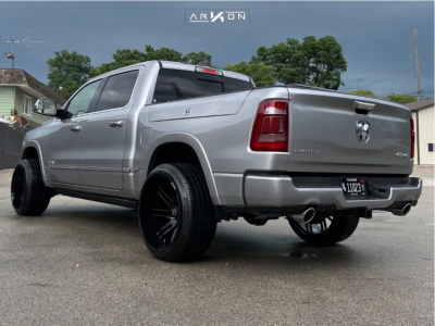 1 2019 1500 Ram Limited Revel Performance Leveling Kit Arkon Off Road Davinci Gloss Black