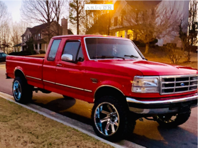 1 1996 F 250 Ford Skyjacker Suspension Lift 6in Arkon Off Road Lincoln Chrome