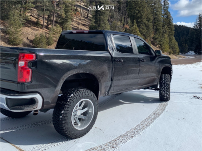 1 2019 Silverado 1500 Chevrolet Rough Country Suspension Lift 6in Arkon Off Road Lincoln Chrome