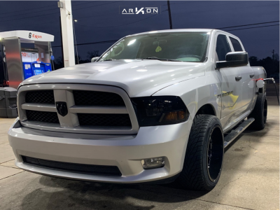 1 2012 1500 Ram Stock Air Suspension Arkon Off Road Caesar Black