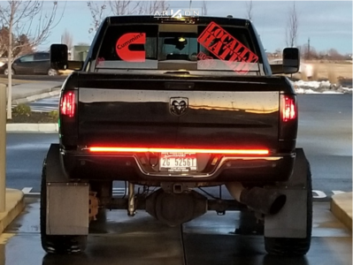 1 2012 3500 Ram Fox Suspension Lift 65in Arkon Off Road Crown Series Victory Red