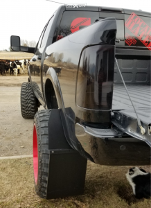 1 2012 3500 Ram Fox Suspension Lift 65in Arkon Off Road Crown Series Victory Red