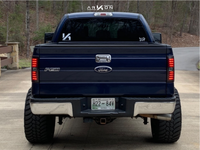 1 2012 F 150 Ford Rough Country Suspension Lift 6in Arkon Off Road Crown Series Victory Black