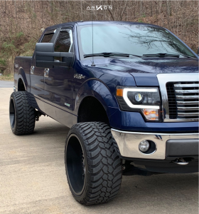 1 2012 F 150 Ford Rough Country Suspension Lift 6in Arkon Off Road Crown Series Victory Black