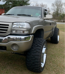 1 2003 Sierra 1500 Gmc Rough Country Suspension Lift 7in Arkon Off Road Crown Series Victory Chrome
