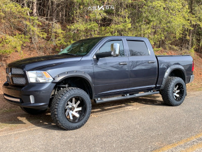2014 Ram 1500 - 20x12 -51mm - ARKON OFF-ROAD Lincoln - Suspension Lift 6" - 35" x 12.5"