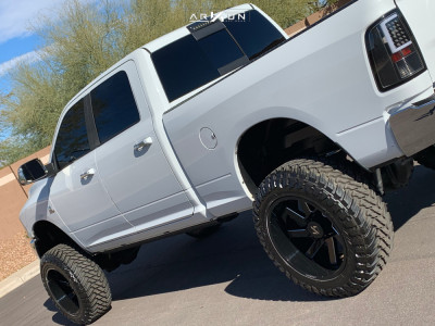 1 2011 Ram 2500 Dodge Pro Comp Suspension Lift 6in Arkon Off Road Lincoln Machined Black