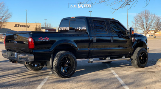 1 2009 F 250 Super Duty Ford Bilstein Leveling Kit Arkon Off Road Lincoln Black
