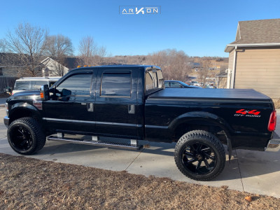 1 2009 F 250 Super Duty Ford Bilstein Leveling Kit Arkon Off Road Lincoln Black