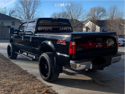 1 2009 F 250 Super Duty Ford Bilstein Leveling Kit Arkon Off Road Lincoln Black