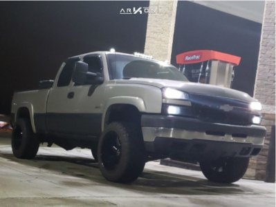 1 2005 Silverado 2500 Hd Chevrolet Stock Air Suspension Arkon Off Road Lincoln Black